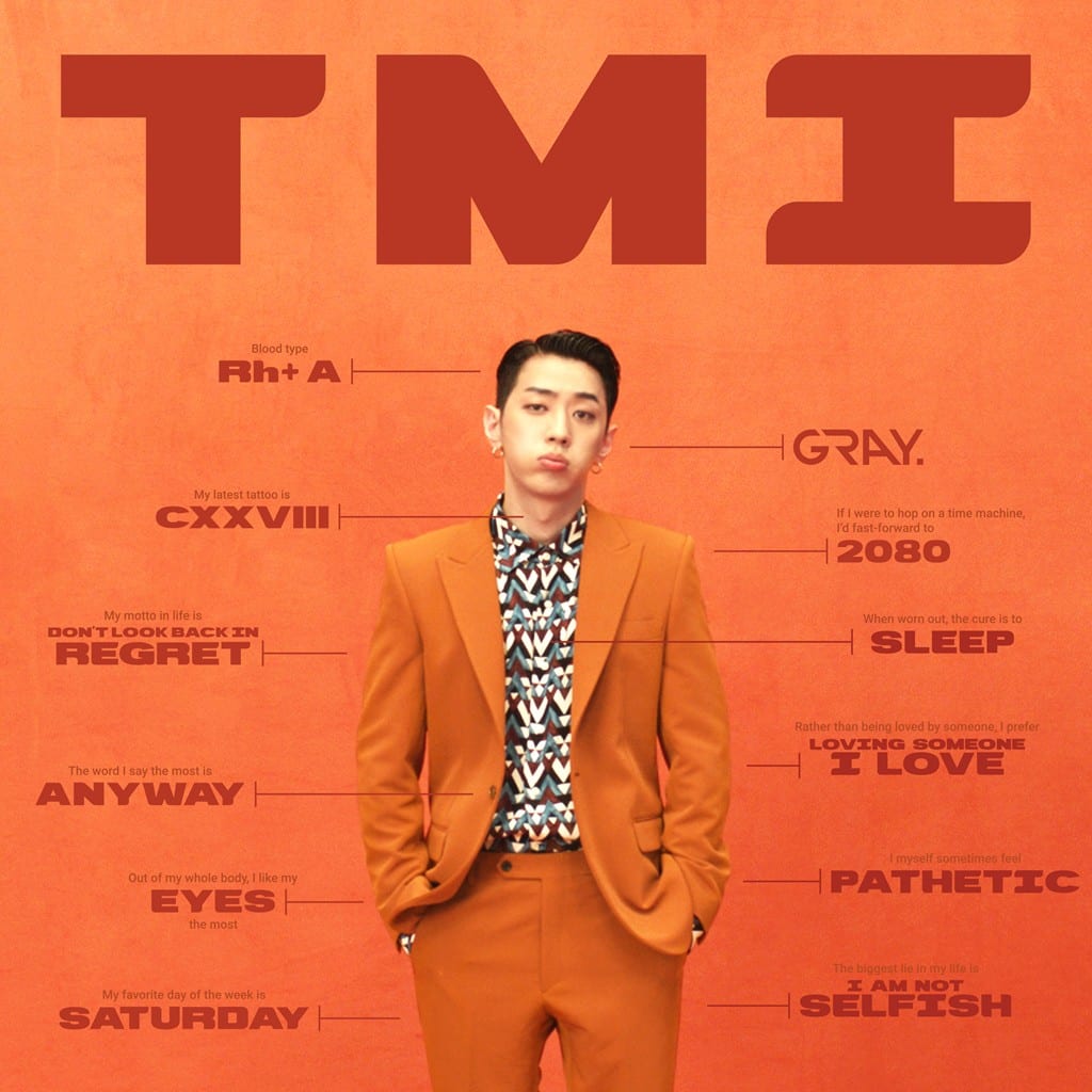 GRAY - TMI (cover art)