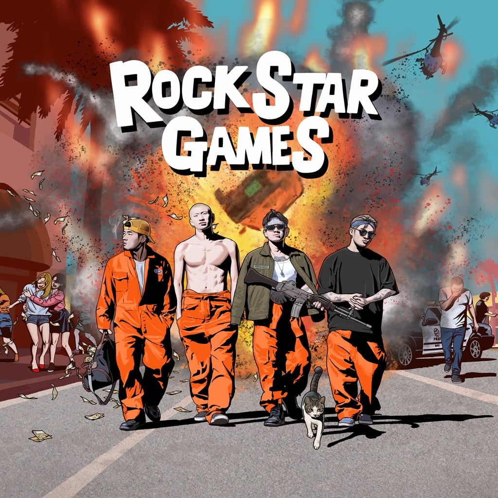 Legit Goons - ROCKSTAR GAMES (album cover)
