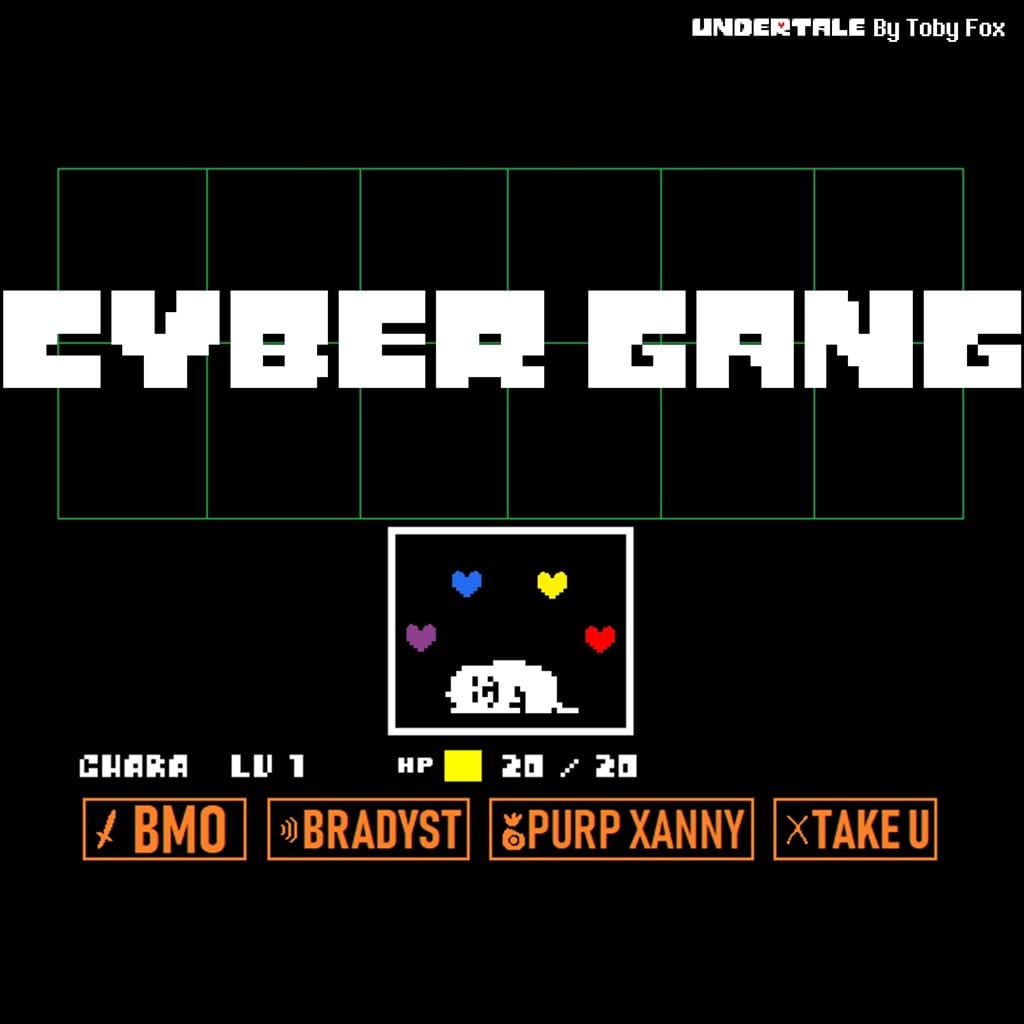 BMO, BRADYSTREET, Purp Xanny - Cyber Gang (cover art)
