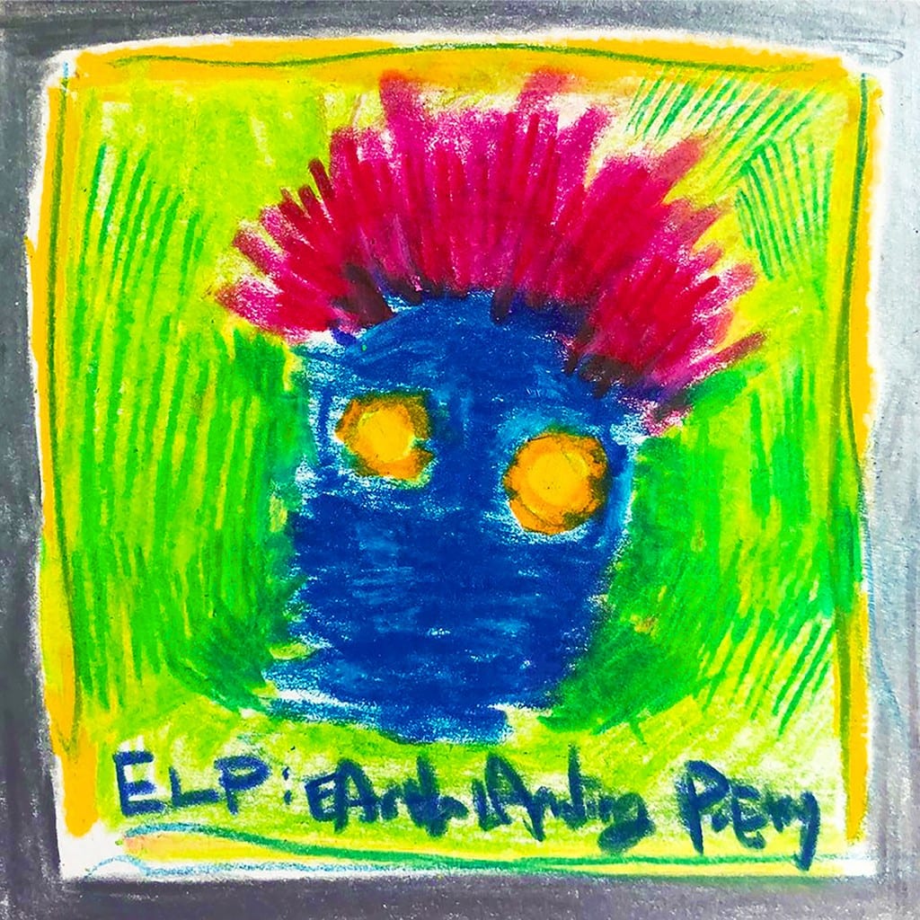 IndEgo Aid - ELP : EArth LAnding PoEtry (album cover)