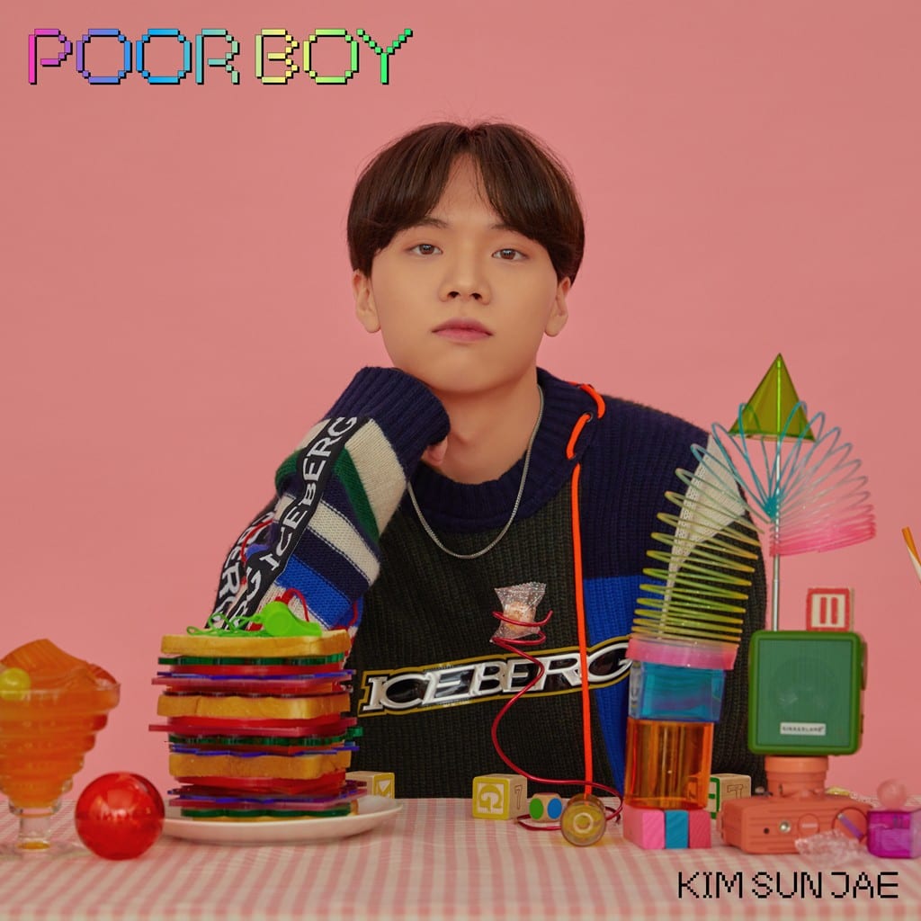 Kim Sun Jae - Poor Boy (album cover)