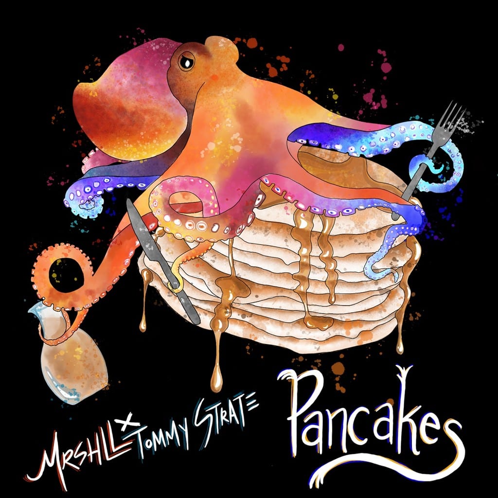 MRSHLL, Tommy $trate - Pancakes (album cover)