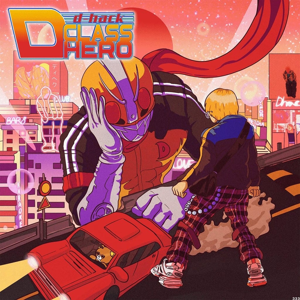 D-Hack - D-CLASS HERO (album cover)