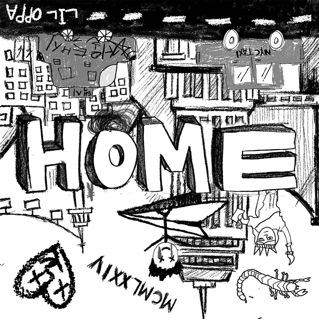jcneverlonely - Home (album cover)