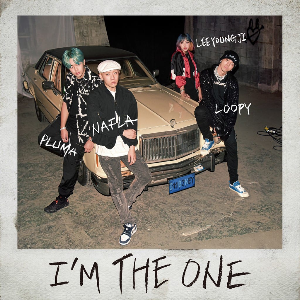 nafla, Loopy, Lee Young Ji, PLUMA - I'm the ONE (cover art)