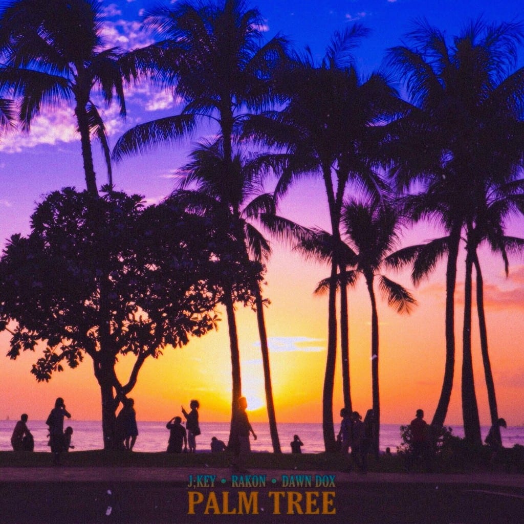 J;KEY - Palm Tree (cover art)