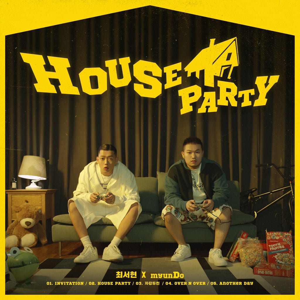 myunDo, Choi Seo-Hyun - HOUSE PARTY (album cover)