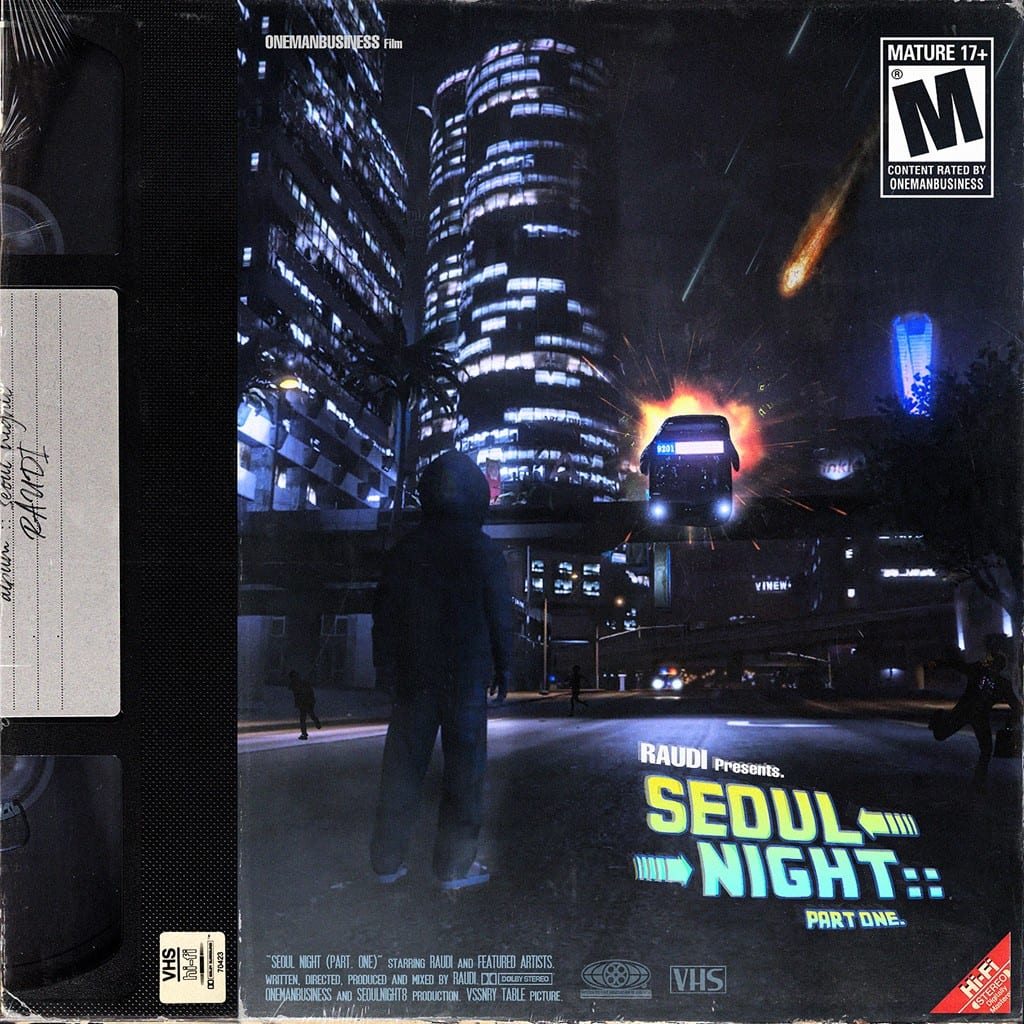 RAUDI - SEOUL NIGHT (album cover)