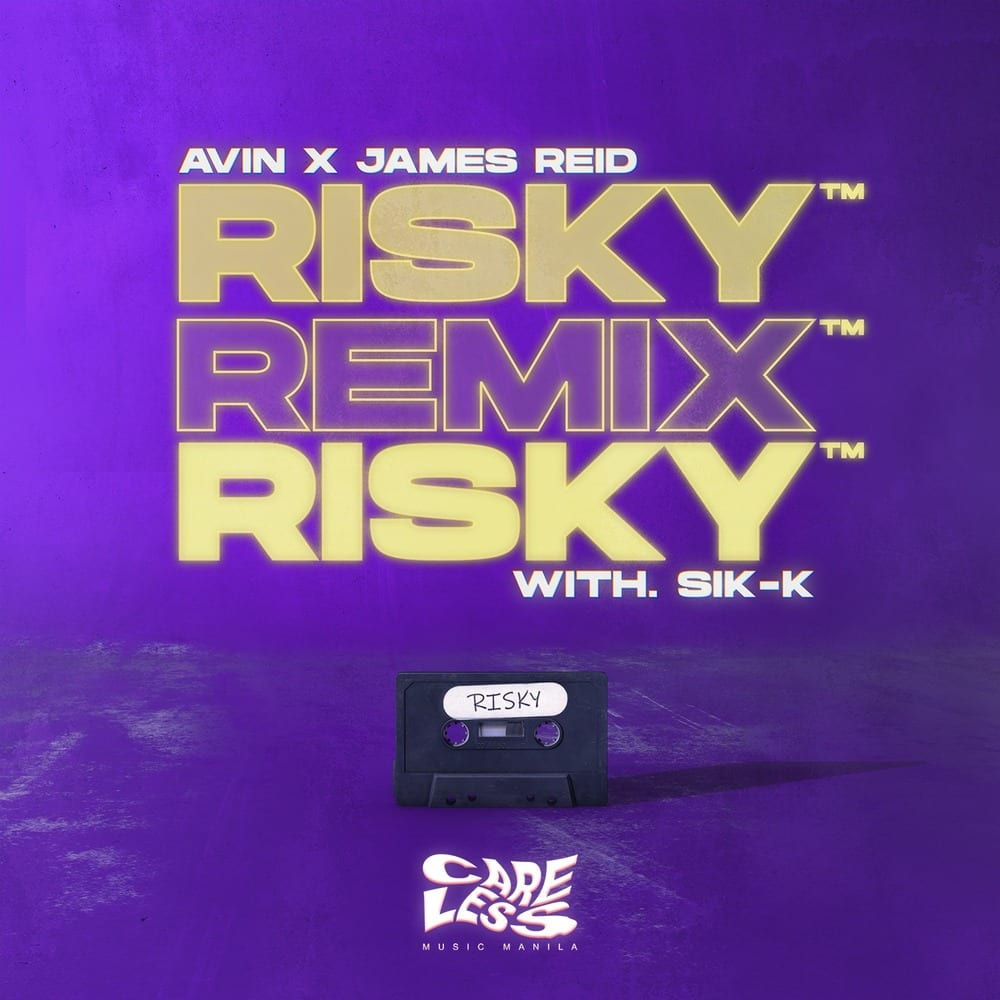 AVIN X James Reid - RISKY (Sik-K Remix) (cover art)