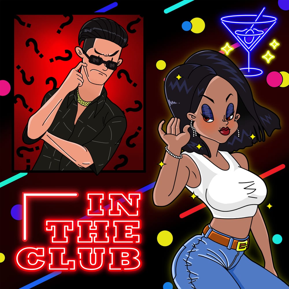 BLACK NINE, Syn - In The Club (cover art)