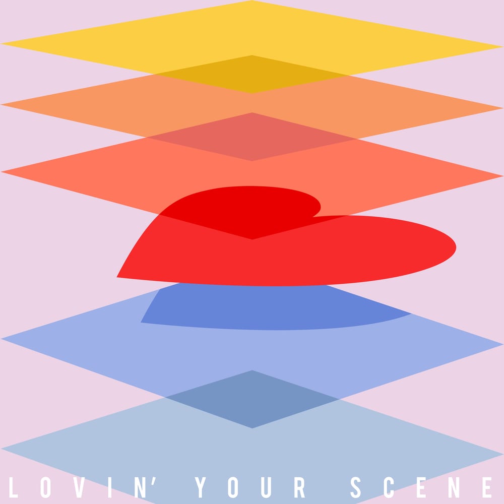 divin' - Lovin' your scene (cover art)