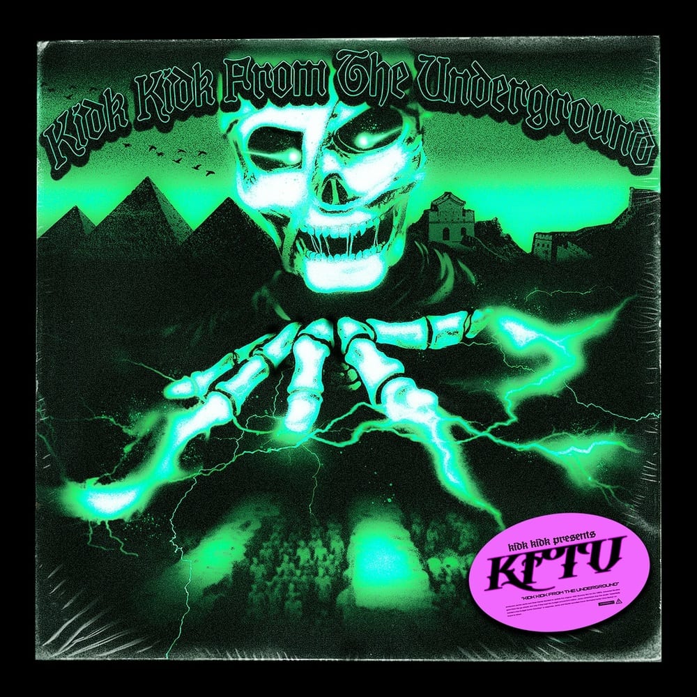 Kidk Kidk - Kidk Kidk From The Underground (album cover)