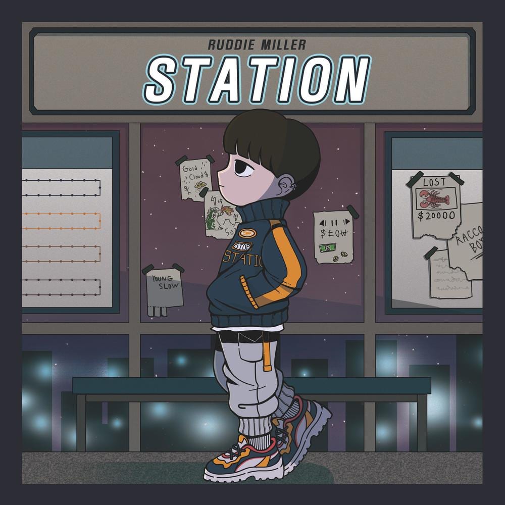 Ruddie Miller - STATION (album cover)
