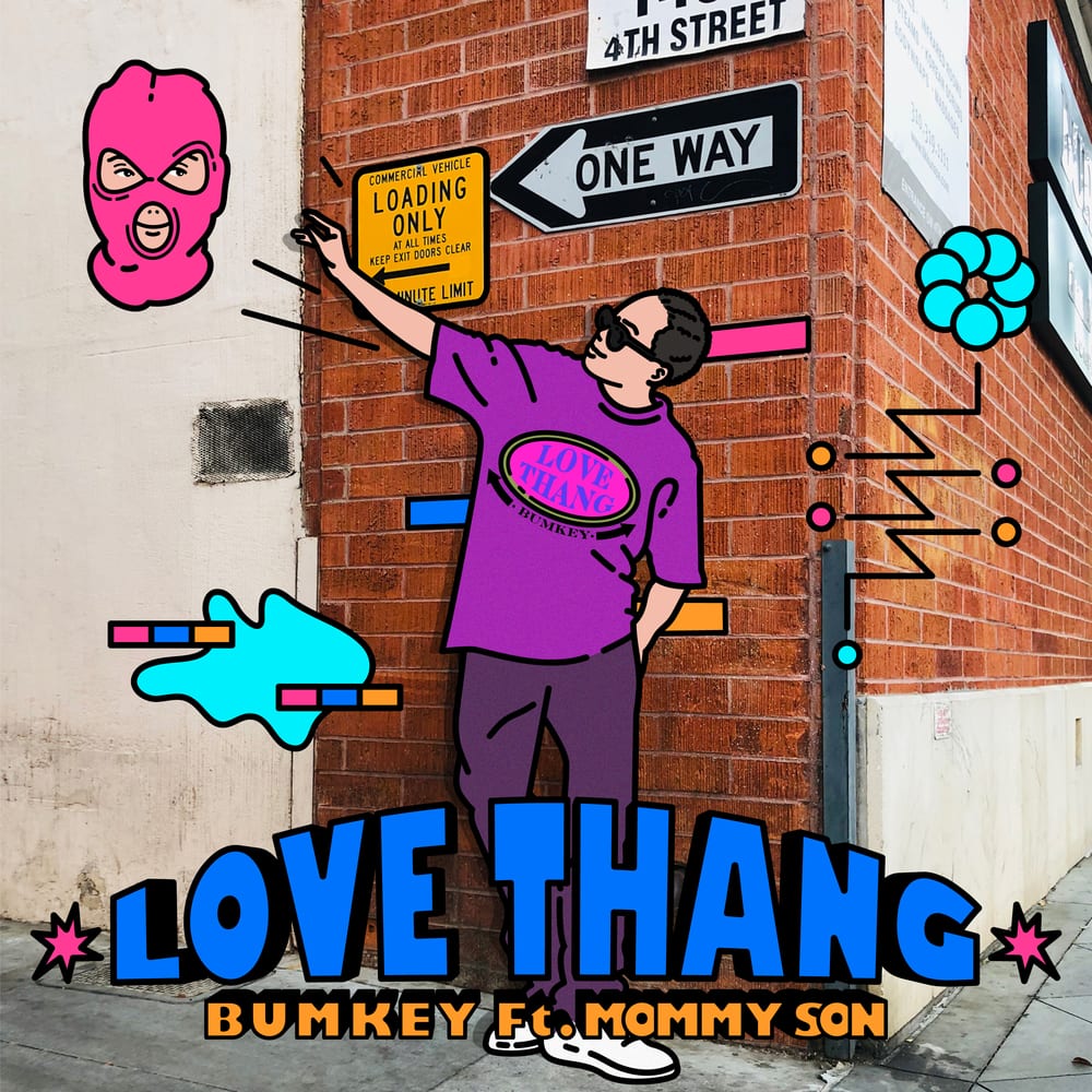 Bumkey - LOVE THANG (cover art)