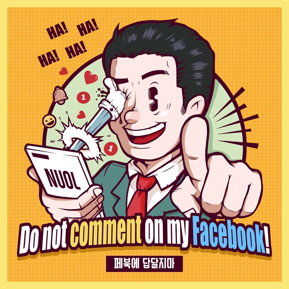 Nuol - Do not comment on my Facebook (cover art)