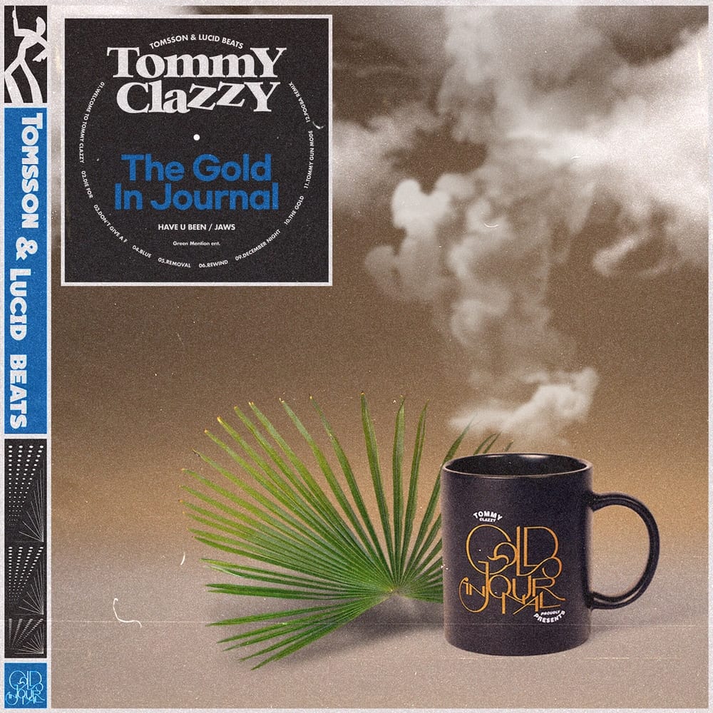 Tommy Clazzy - The Gold In Journal (album cover)