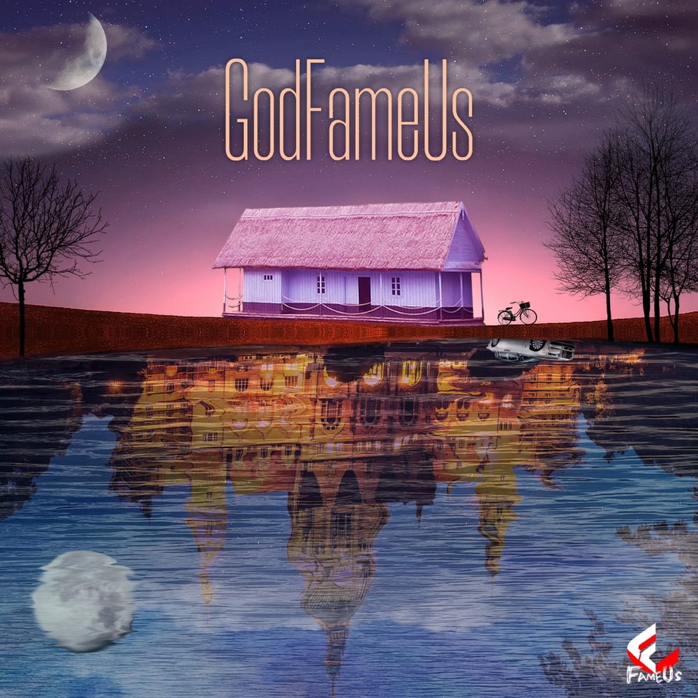 San E, Errday, Malkey, BE'O - God FameUs (album cover)