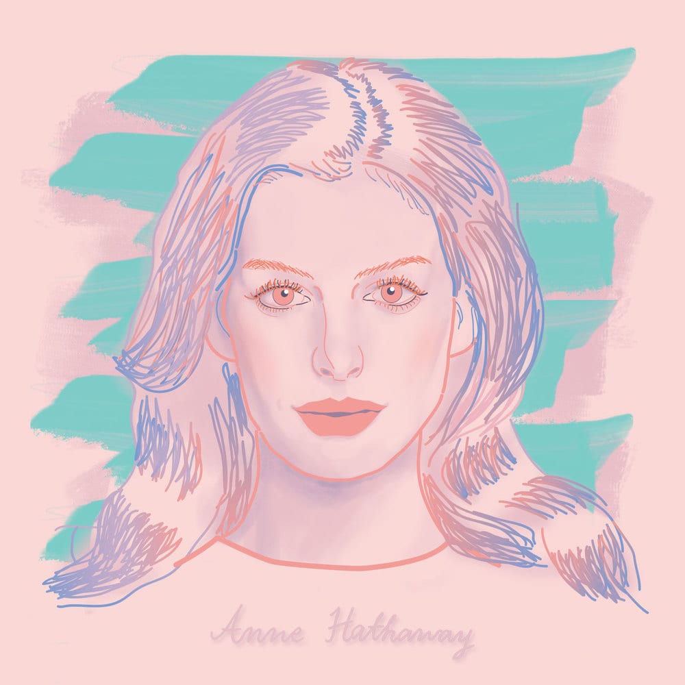 JINJUNWANG - Anne Hathaway (cover art)