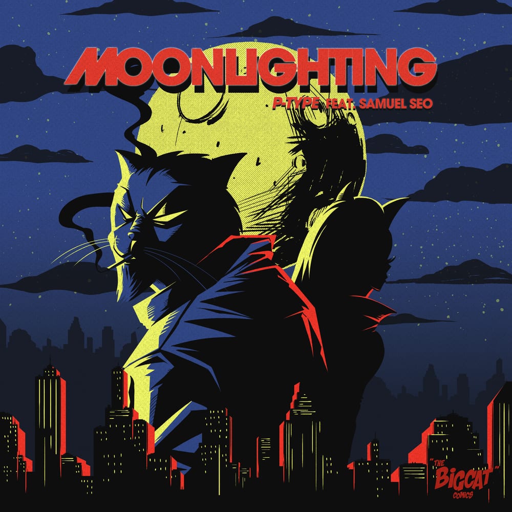 P-TYPE - Moonlighting (cover art)
