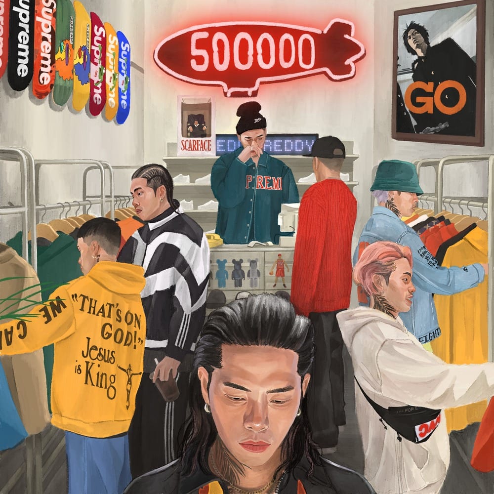 Reddy - 500000 (album cover)