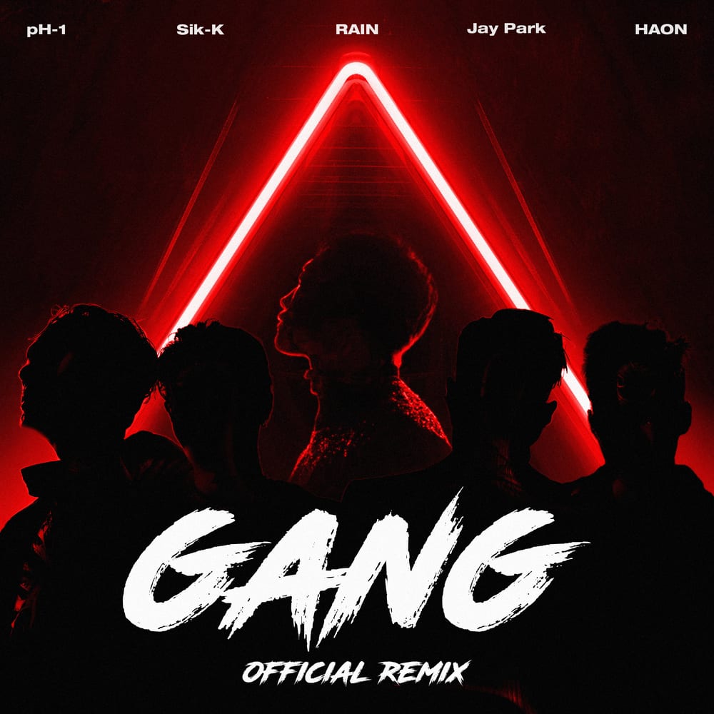 Sik-K, pH-1, Jay Park, HAON - GANG Official Remix (cover art)