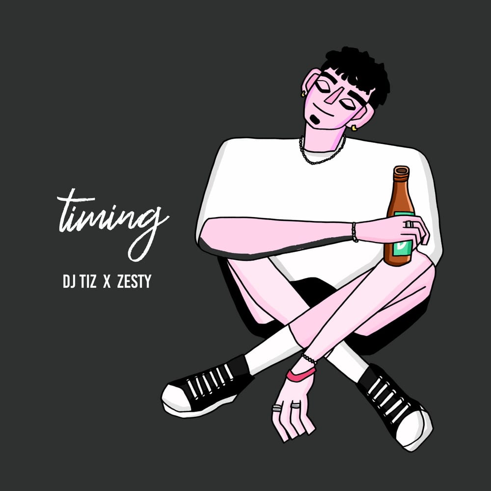 DJ Tiz, Zesty - Timing (cover art)