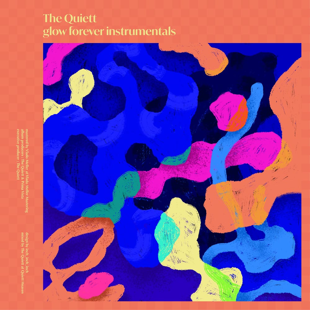 The Quiett - glow forever Instrumentals (album cover)