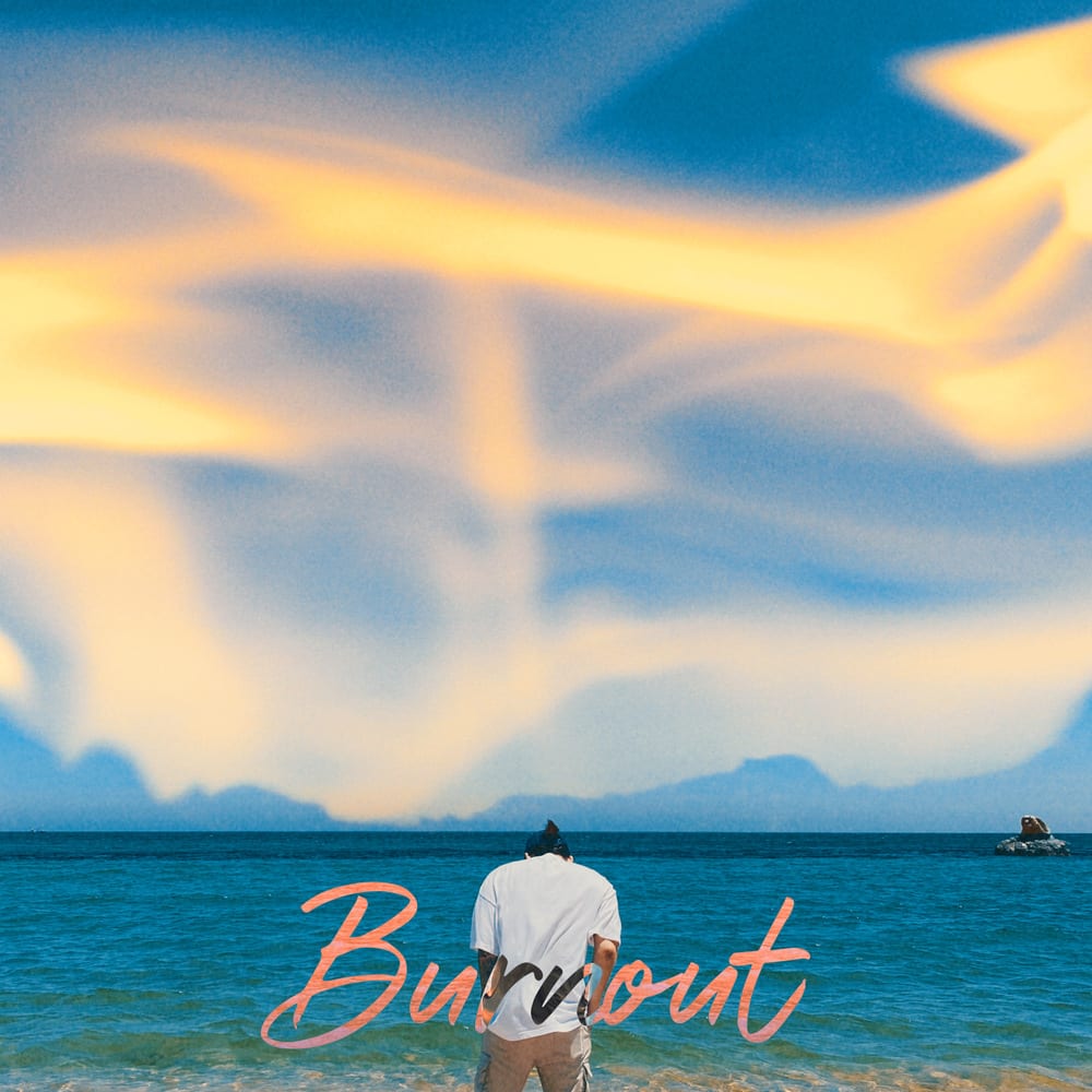 J;KEY - Burnout (cover art)