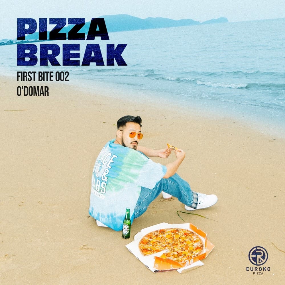 O'Domar X EUROKO PIZZA - Pizza Girl (cover art)