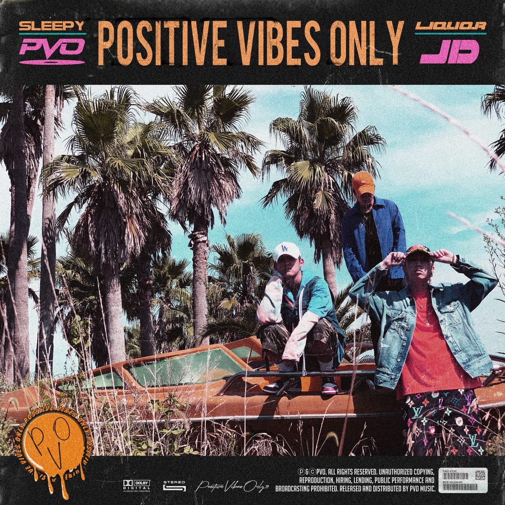 SLEEPY - Positive Vibes Only (cover art)