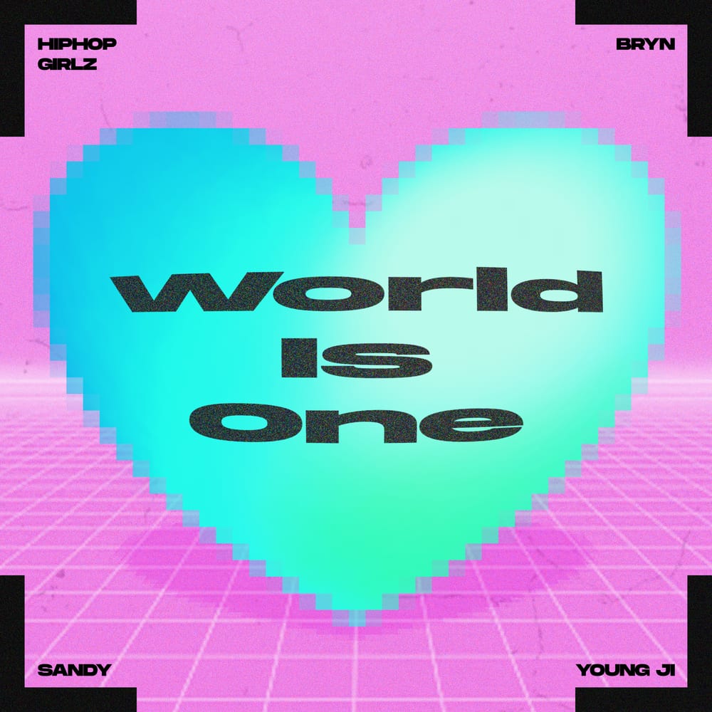 Bryn, Lee Young Ji, Sandy - World is One (cover art)