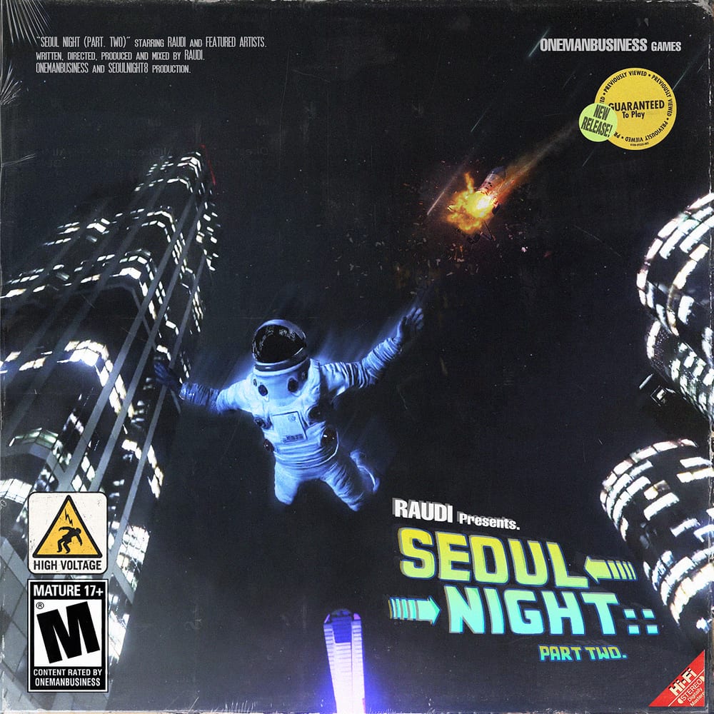 RAUDI - SEOUL NIGHT PART II (album cover)