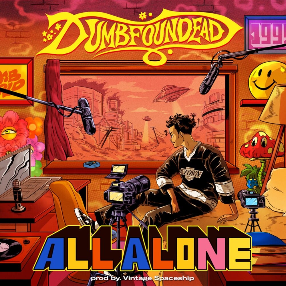 Dumbfoundead - All Alone (cover art)