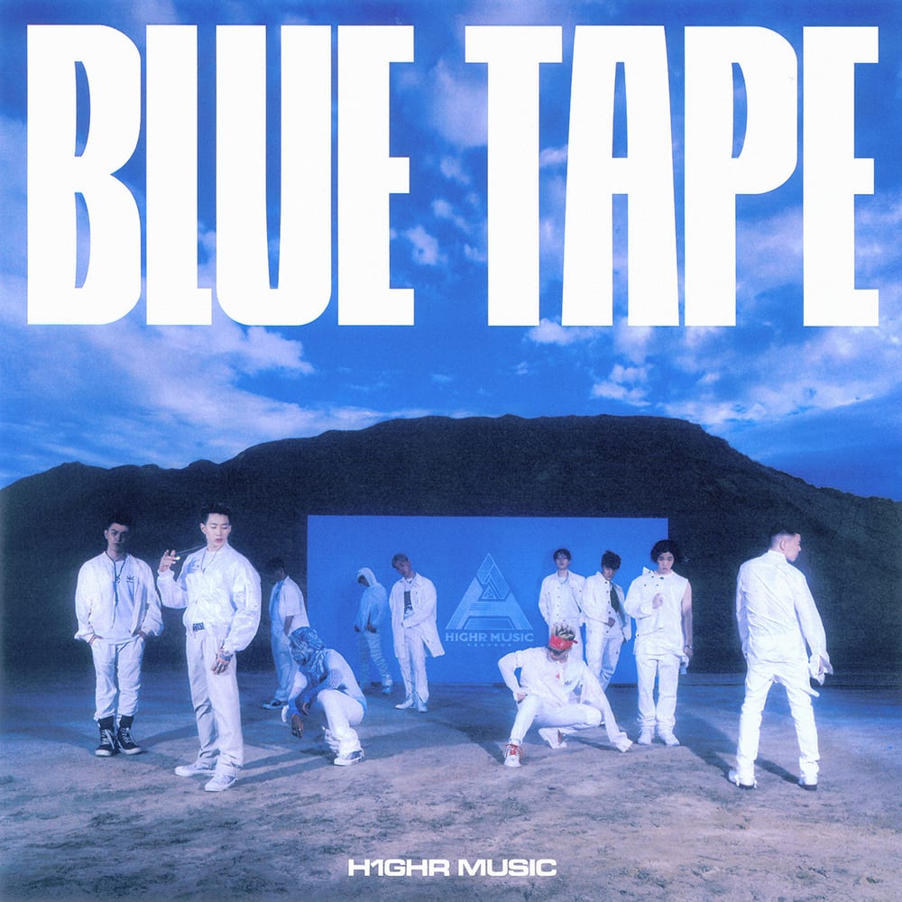 H1GHR MUSIC - H1GHR : BLUE TAPE (album cover)