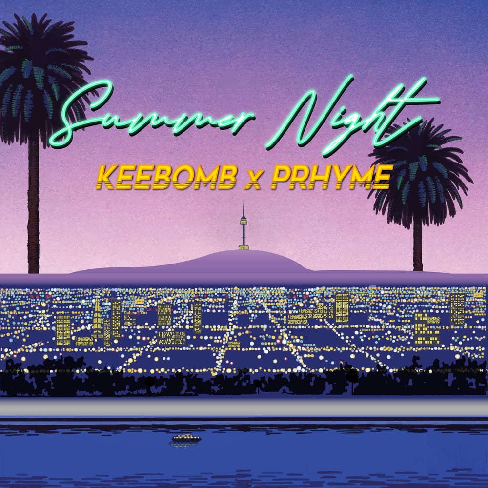 Keebomb x Prhyme - Summer Night (cover art)