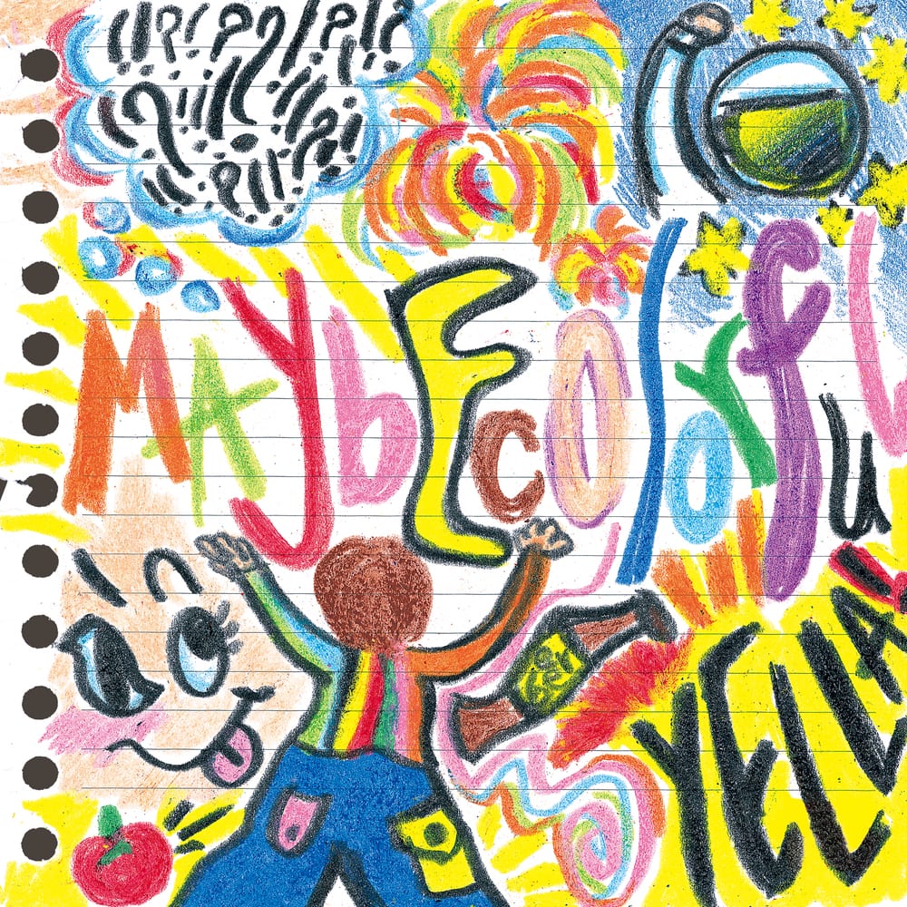 YELLA - Maybecolorful (album cover)