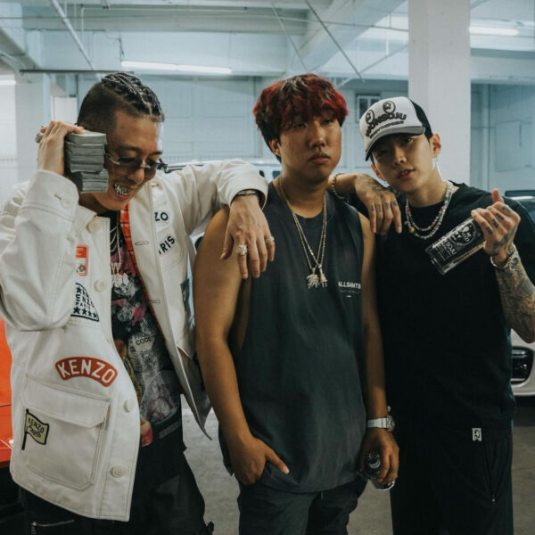 Dance Like Jay Park REMIX album cover featuring Ted Park, Parlay Pass and Jay Park.